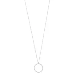 Snö Ace halsband med hängsmycken 60 silver