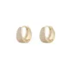 Snö Brooklyn Oval Ring Earring Guld