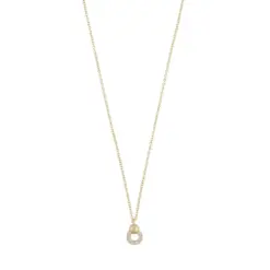 Snö Billie halsband med hänge 45 gold
