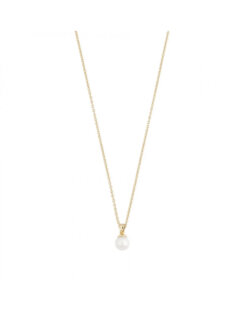 Snö Halsband Saga pearl guld