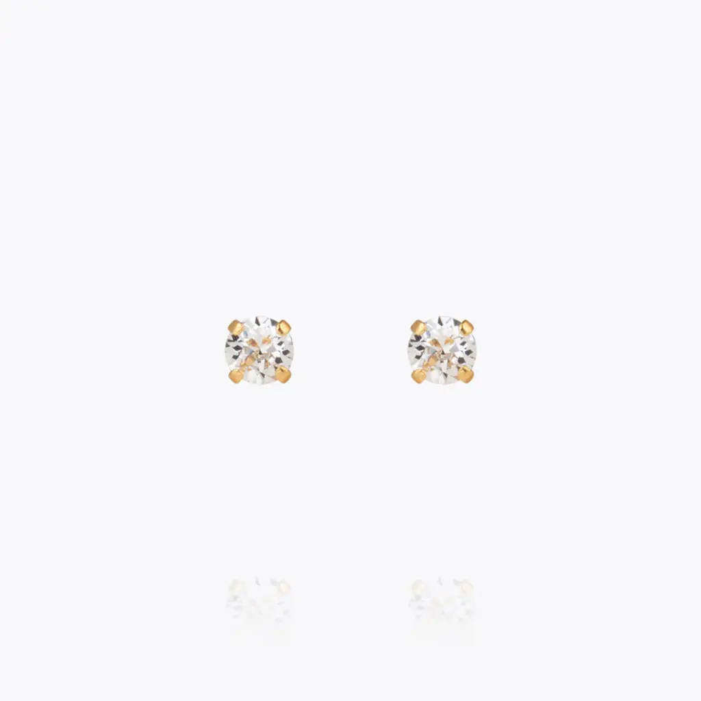Mini Stud Earrings / Crystal