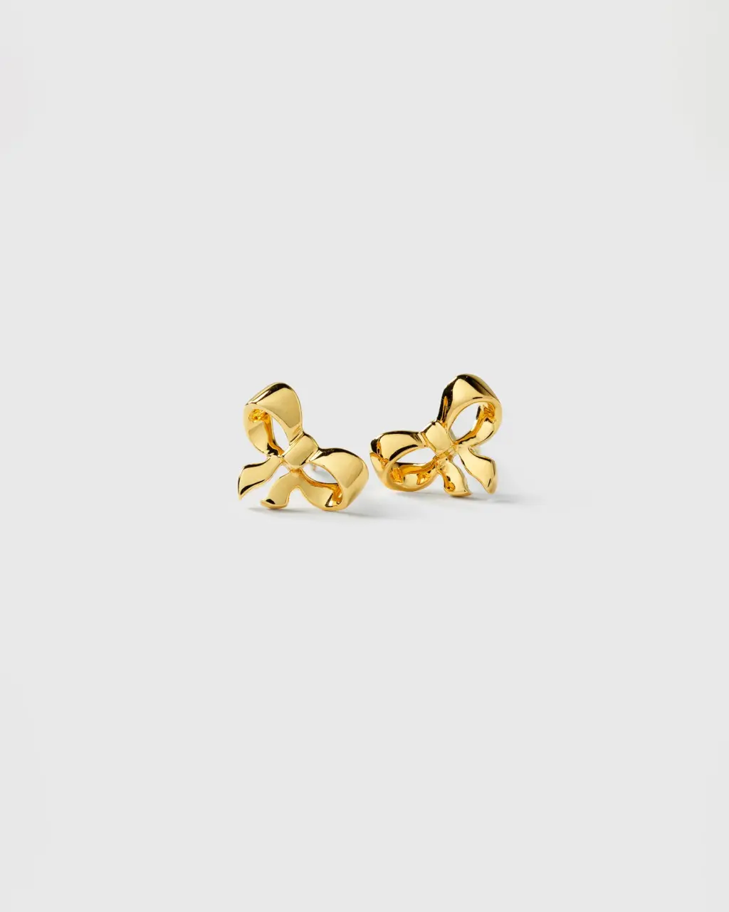 Syster P Rosie Mini Studs Gold örhängen med rosett