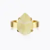 Mini Drop Ring / Soft Yellow