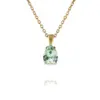 Petite Drop Necklace / Chrysolite