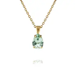 Petite Drop Necklace / Chrysolite