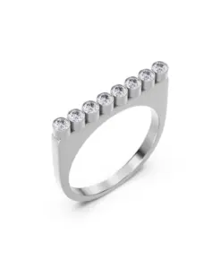 Edblad Twiggy Ring CZ Steel