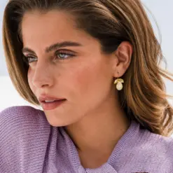 Timo Earrings / Soft Yellow Combo