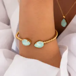 Mini Drop Bracelet Soft Mint