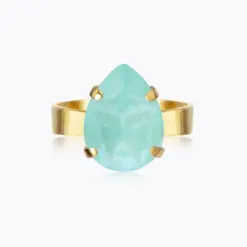 Mini Drop Ring Soft Mint