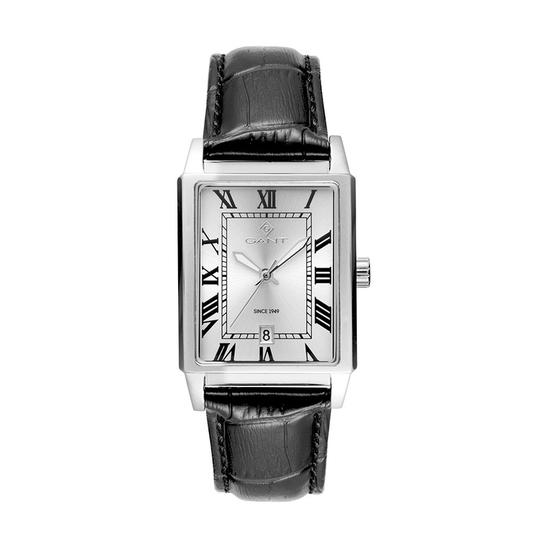 GANT Staten Island Silver – elegant klocka i rostfritt stål med silverfinish