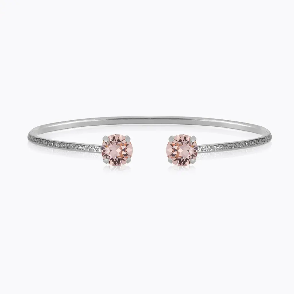 Classic Petite Bracelet Rhodium Vintage Rose