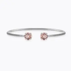 Classic Petite Bracelet Rhodium Vintage Rose