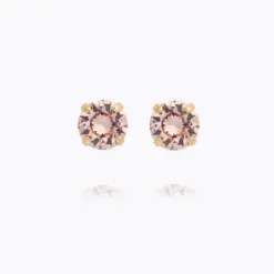 Classic Stud Earring Gold Vintage Rose