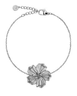 Edblad Jasmine Bracelet Steel – armband i rostfritt stål med blomma