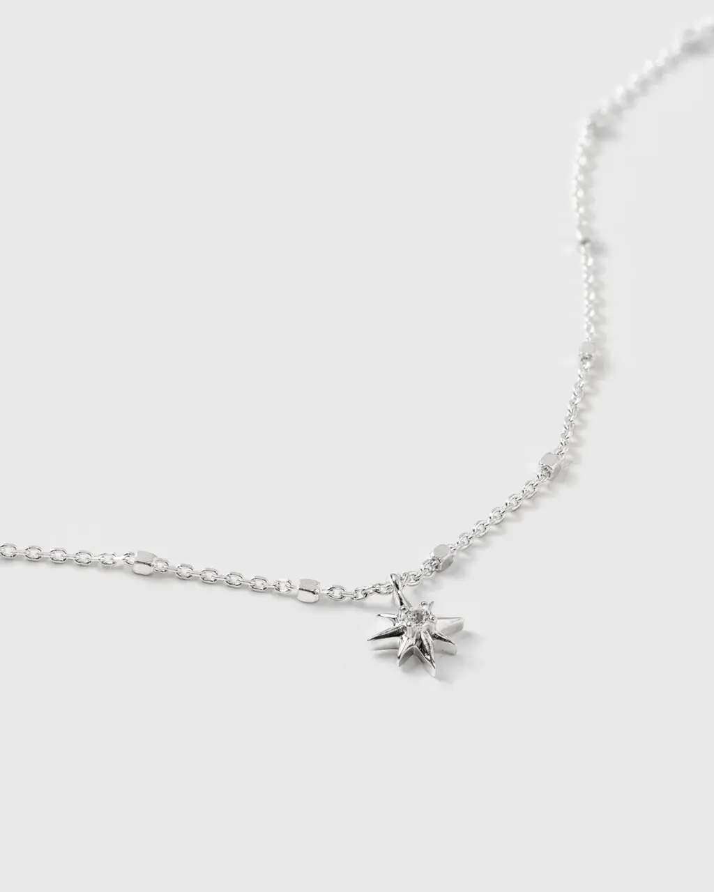 Syster P North Star Bracelet Silver med stjärnberlock