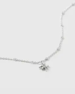 Syster P North Star Bracelet Silver med stjärnberlock