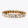 Caroline Svedbom Gia Stud Bracelet Crystal rostfritt stål guldfinish