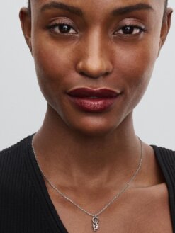 Pandora evighetssymbol halsband i sterlingsilver