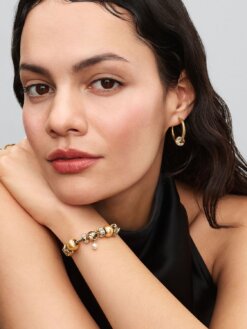 hängberlock med odlad sötvattenspärla