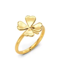 Edblad Lucky Ring i guldpläterat stål