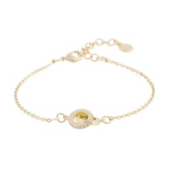 Snö Connected kedjearmband guld