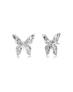 Edblad Butterfly Studs S Steel – små fjärilsörhängen i rostfritt stål