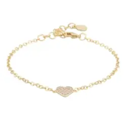 Snö North Mini Hear armband guld