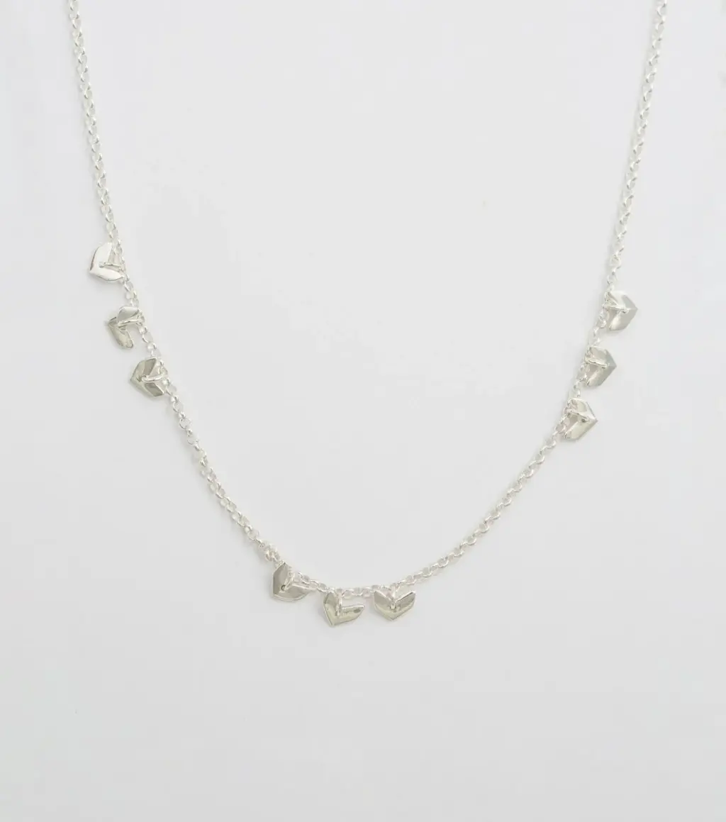 Syster P Layers Bianca Necklace Silver