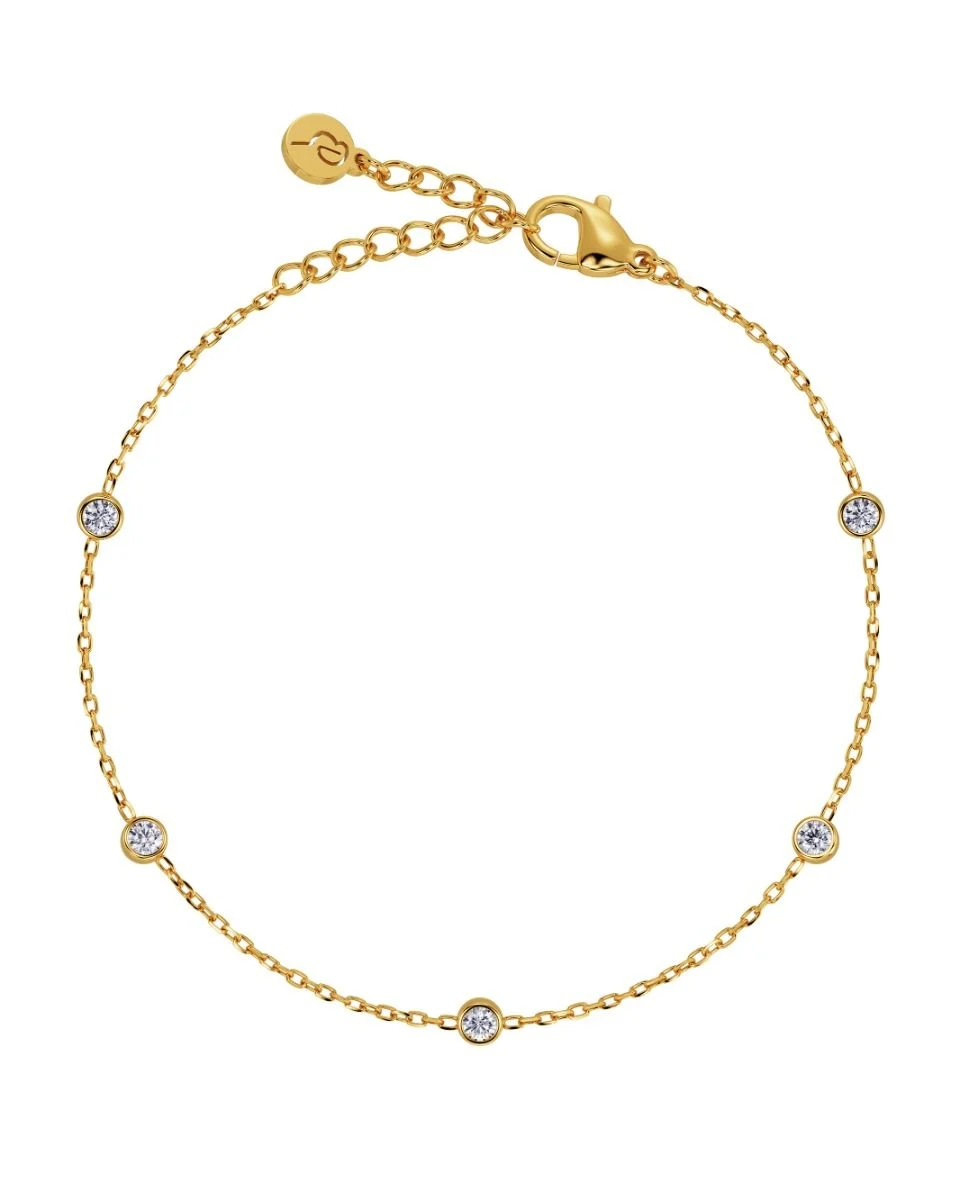 Edblad Petite Bracelet Gold rostfritt stål med guldfinish