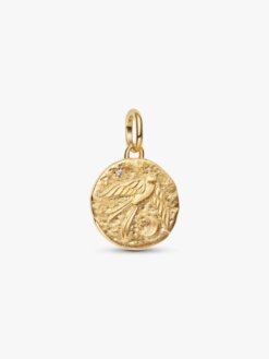 Svala medaljongberlock i 14k guld