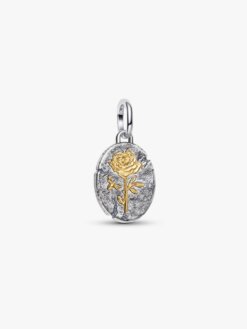Pandora Medaljongberlock ros