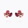 Ana Earrings Dark Rose Combo