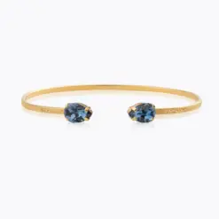 Armband med denim blå kristaller Caroline Svedbom