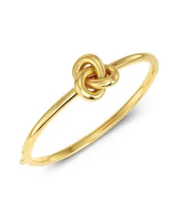 Edblad Infinity Knot Bangle Gold – guldarmband med knut