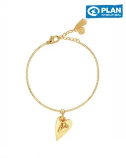 Edblad Heart to Heart Bracelet Gold