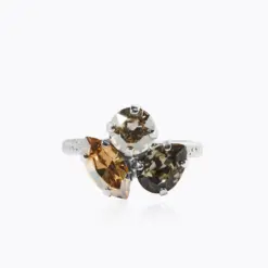 Ana Ring Black Golden Combo