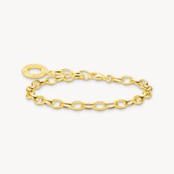 Thomas Sabo charmarmband guldpläterat