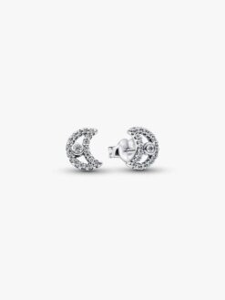 Pandora gnistrande månstiftörhängen 294257C01 sterlingsilver
