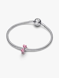 Pandora Berlock med rosa rosett 794253C01 sterlingsilver