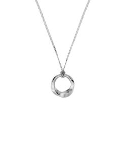 Edblad Helix Necklace S Steel – nätt halskedja i blankt rostfritt stål