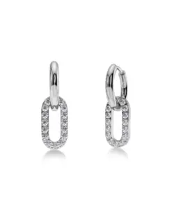 Edblad Inez Earrings Steel rostfritt stål med cubic zirkonia