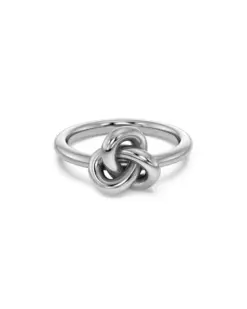 Edblad Infinity Knot Ring S Steel – produktfoto
