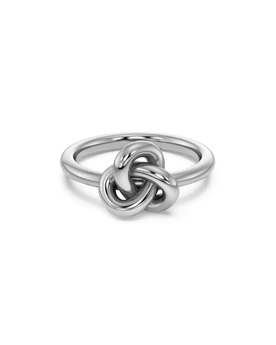 Edblad Infinity Knot Ring S Steel – produktfoto