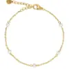 Edblad Lilo Bracelet Gold guldpläterat pärlarmband med minipärlor
