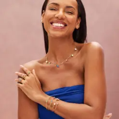 Caroline Svedbom Amelia armband i Light Rose