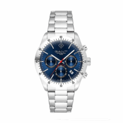 GANT Greenfield Blå – elegant armbandsur med blå urtavla och stållänk