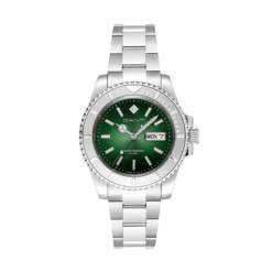 GANT Watertown Grön – elegant armbandsur med grön urtavla och stållänk