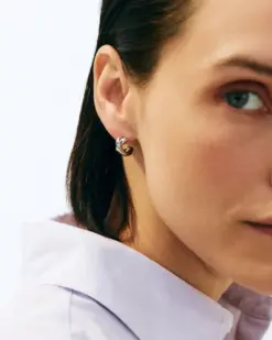 Alexa små hoops i stål från Edblad – stilrena örhängen