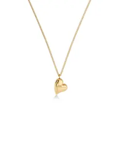 Edblad Amorina Necklace S Gold – kort guldpläterat halsband med minimalistiskt hänge