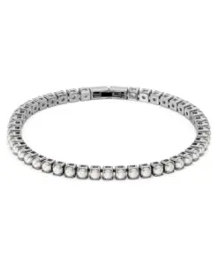 Edblad Lilo Bracelet Multi Steel – armband i rostfritt stål med infattade pärlor